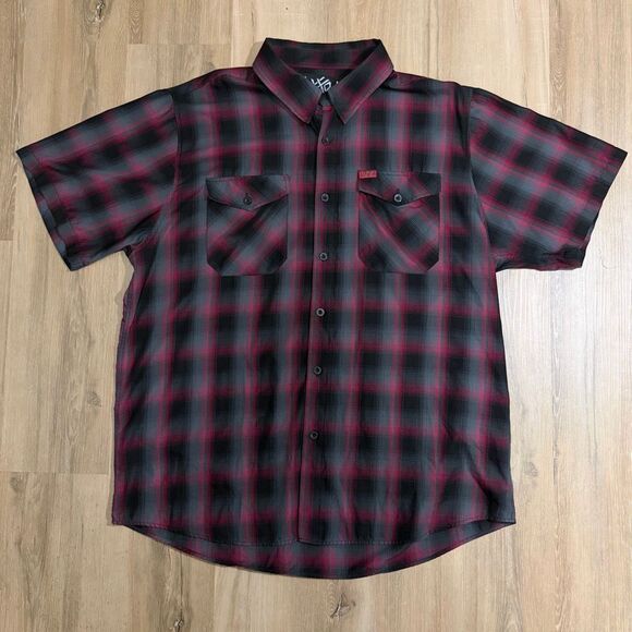 Dixxon Other - Dixxon x Slayer Collab Flannel Short Sleeve 2XL
